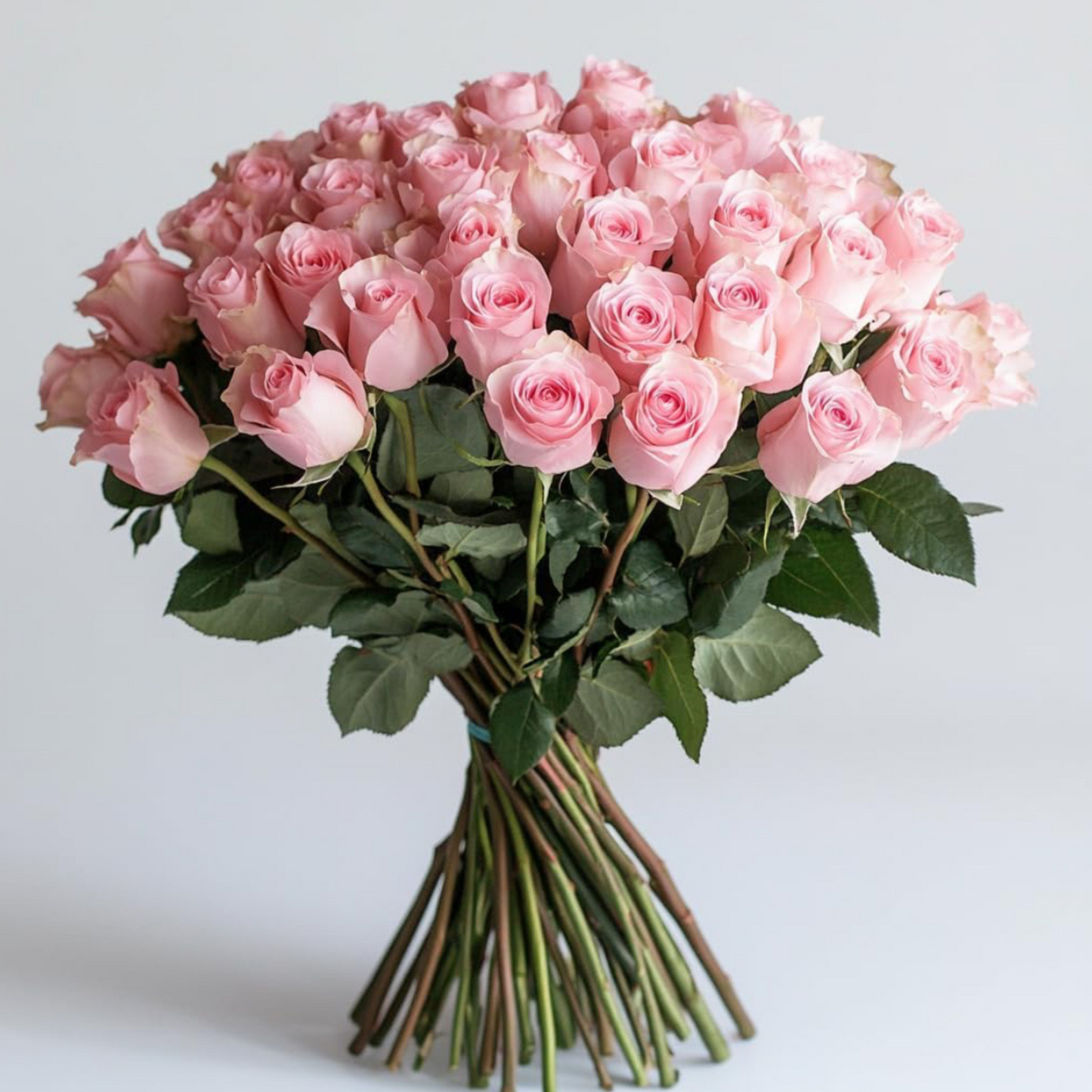 Long Stem Pink Roses