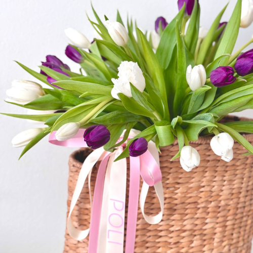 Tulip Basket Delight
