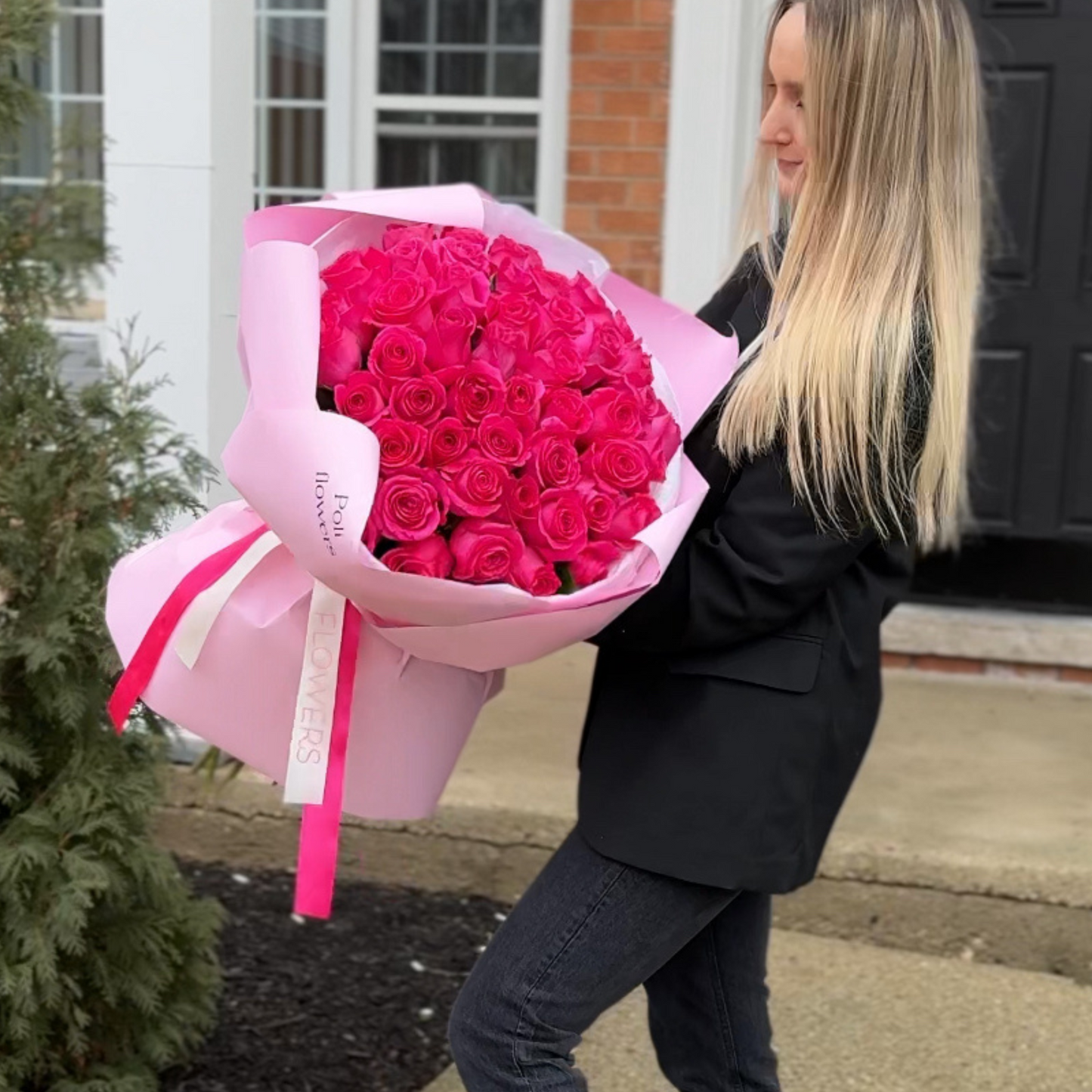 Hot Pink Roses