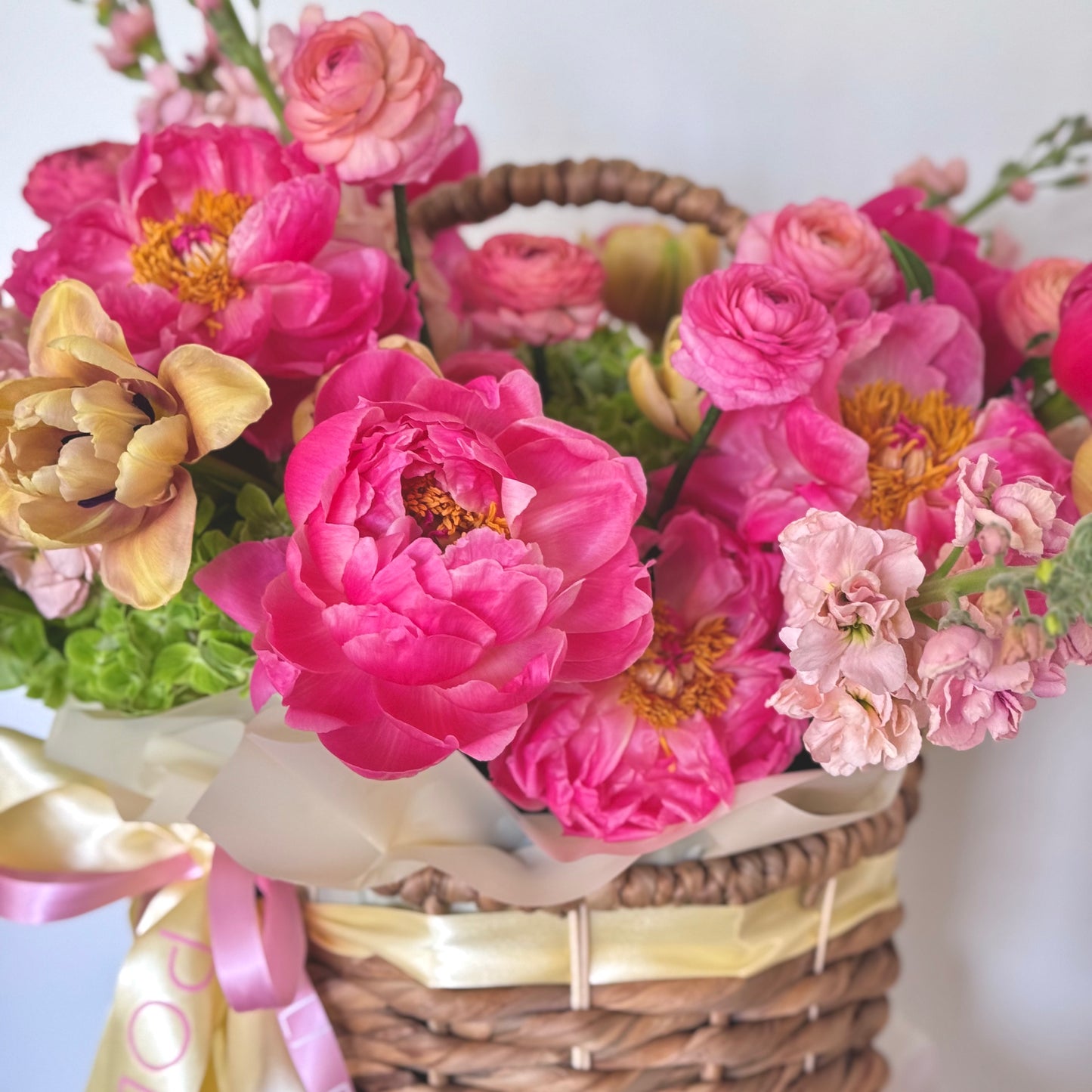 Coral Garden Basket