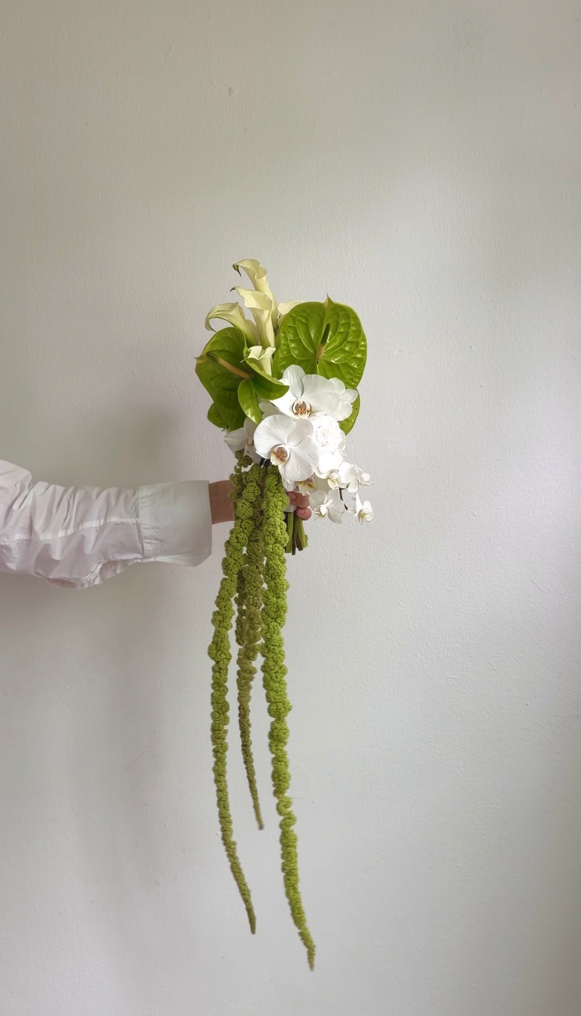 White Orchid Bridal Bouquet