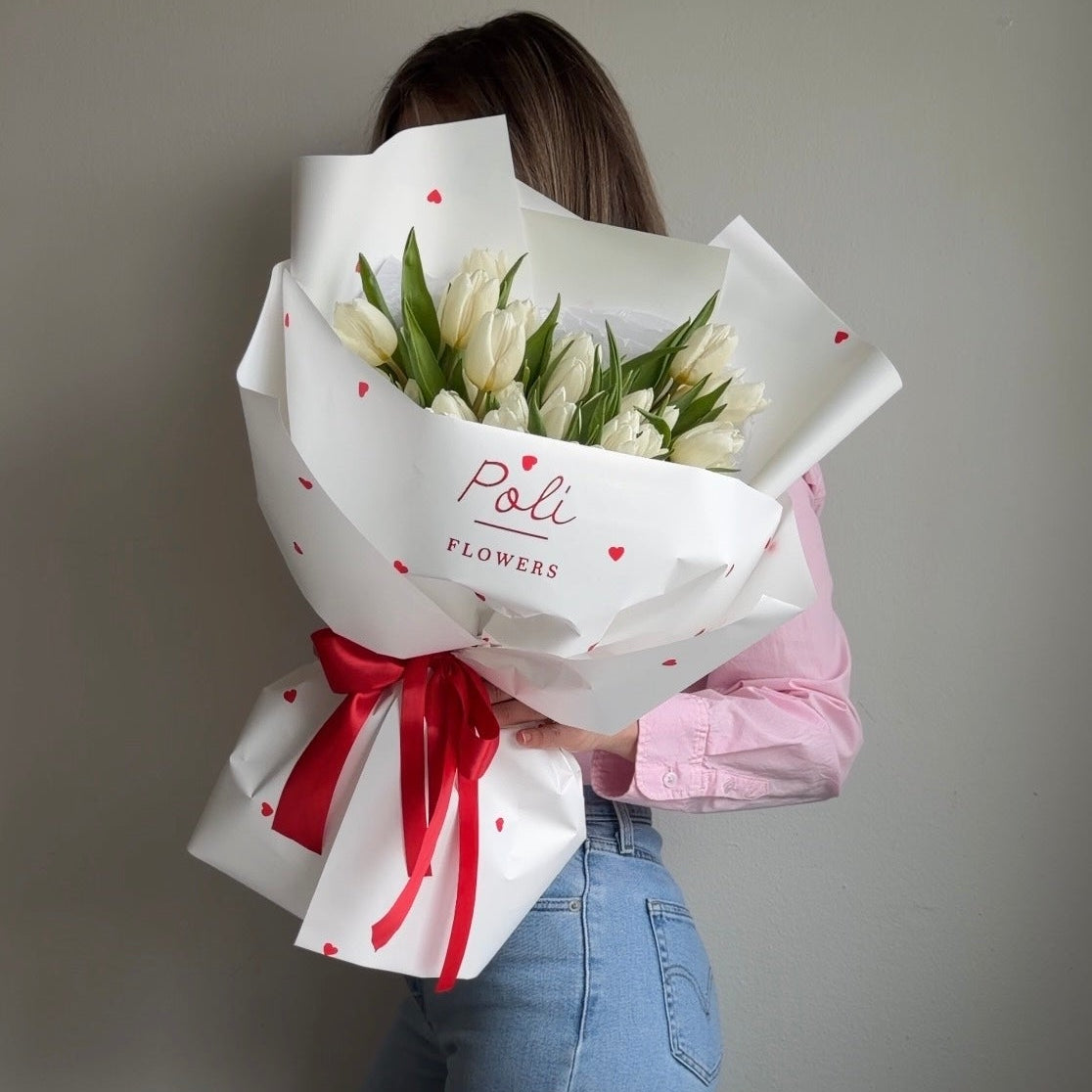 White Tulips Bouquet