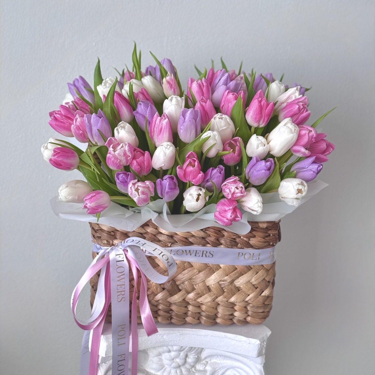 Tulip Bloom Basket