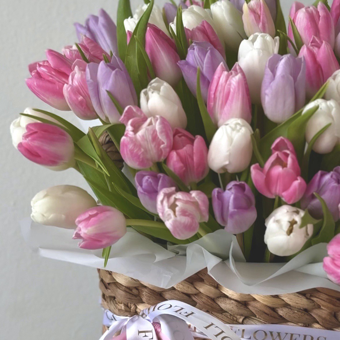 Tulip Bloom Basket