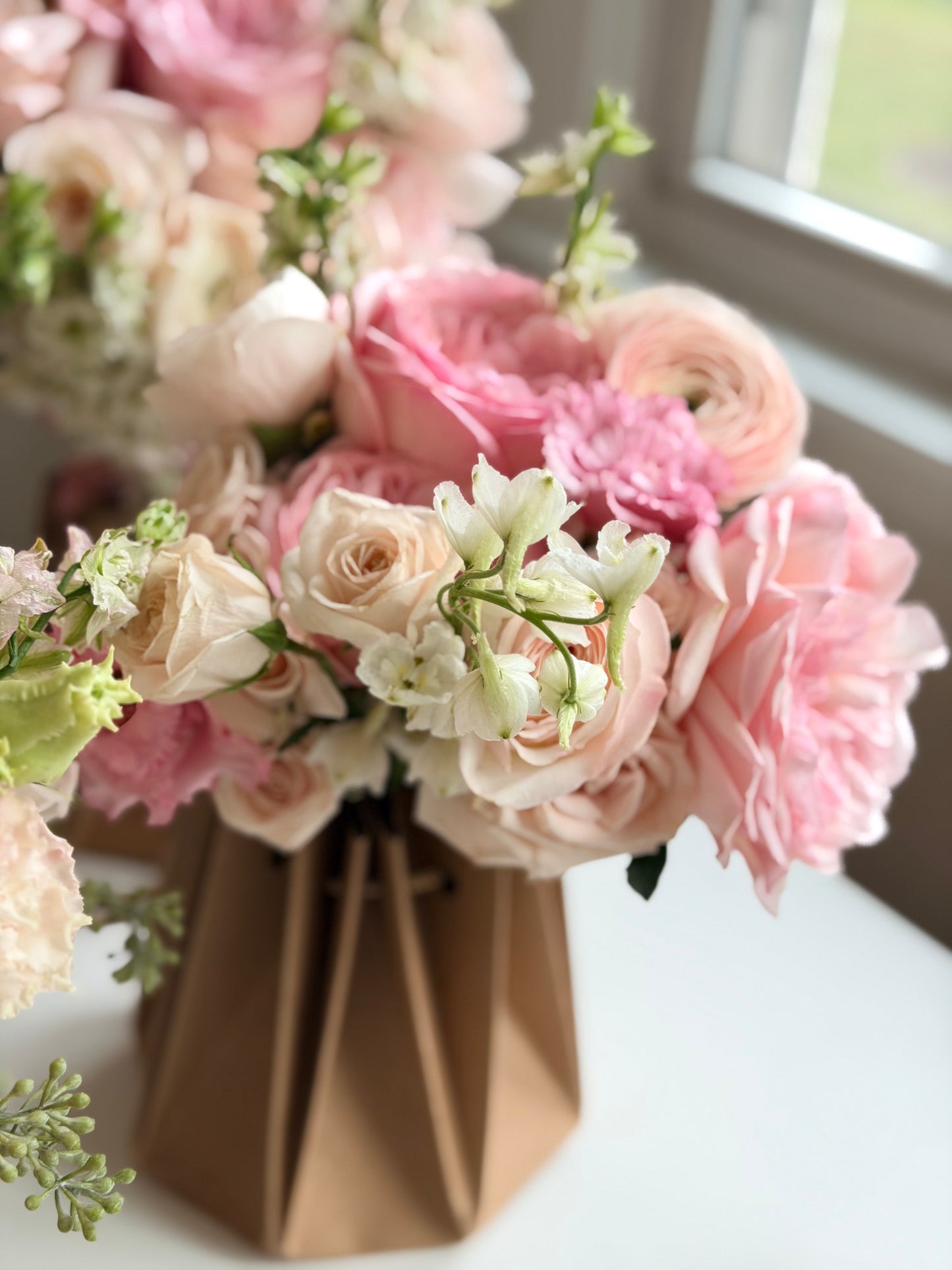 Blush Pink Bridesmaid Bouquet