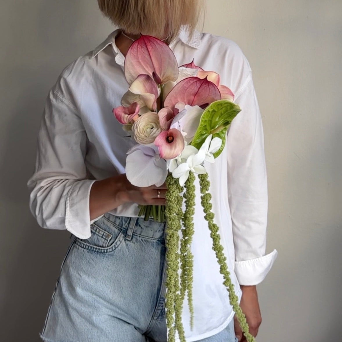 Blush Orchid Bridal Bouquet