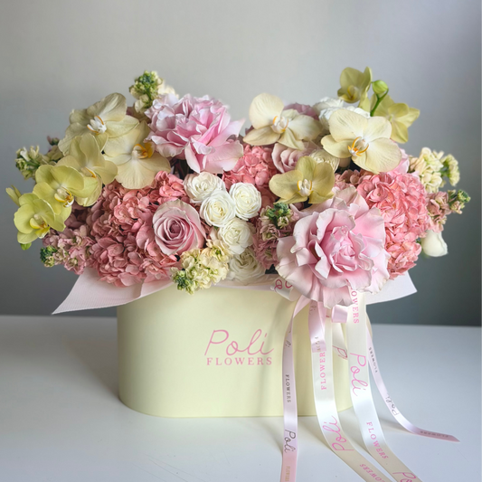 Pink Lemonade Flower Box