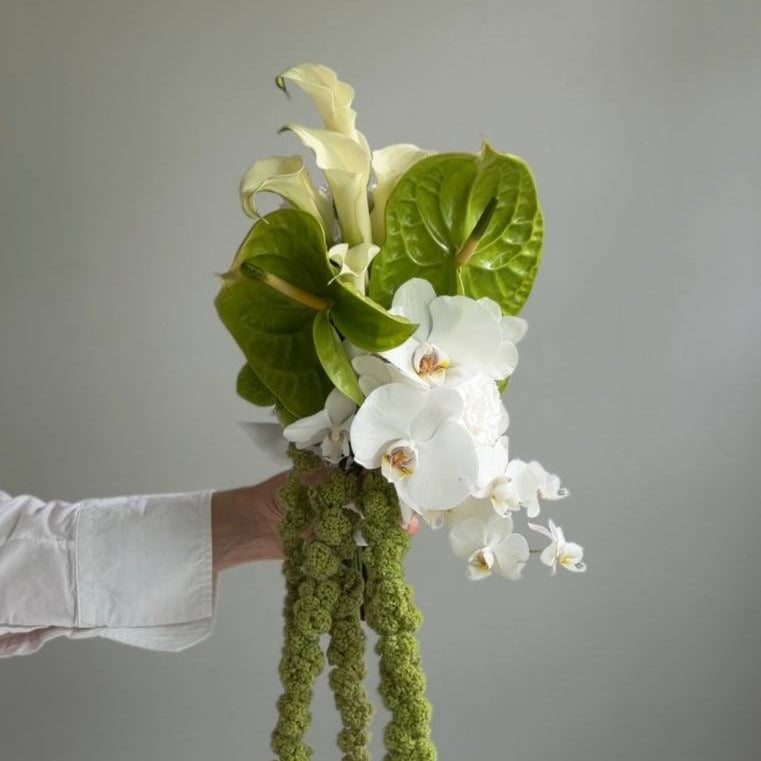 White Orchid Bridal Bouquet