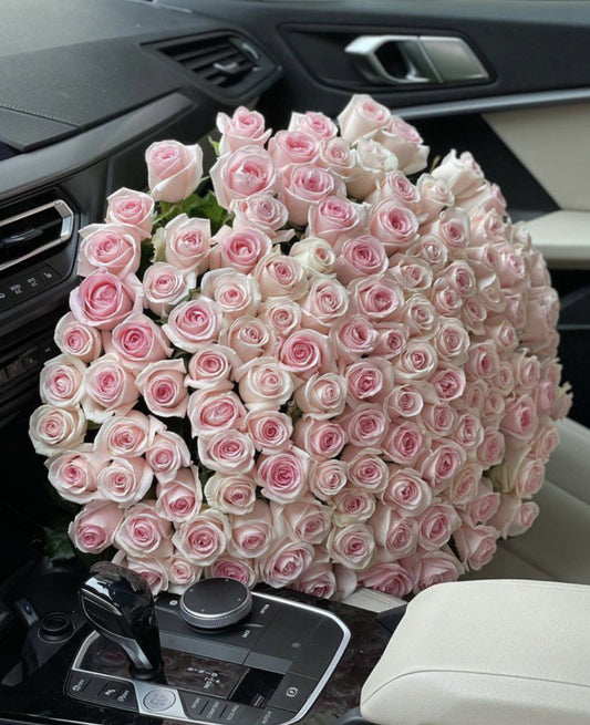 Long Stem Pink Roses