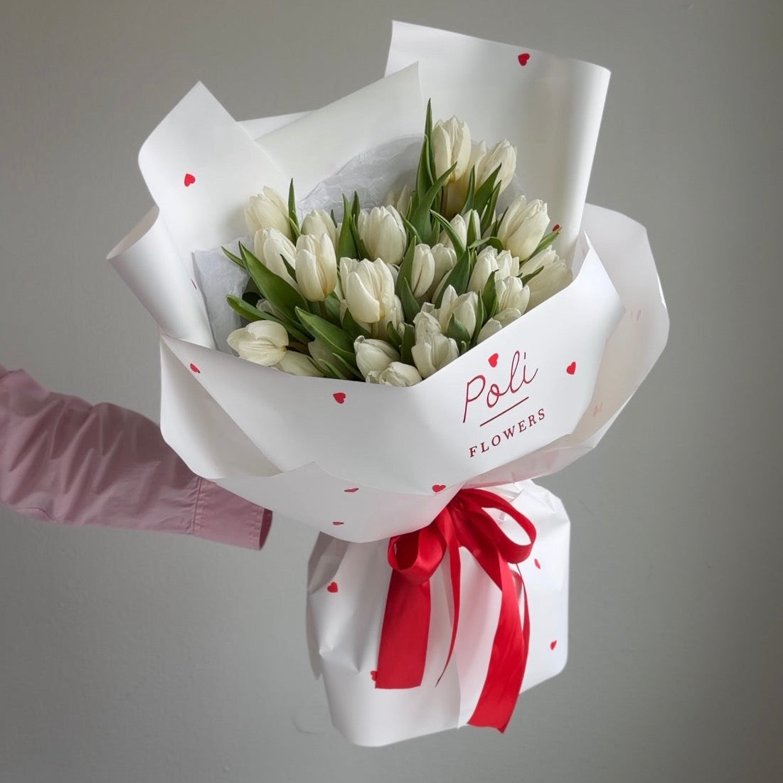 White Tulips Bouquet